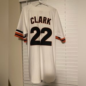 Will Clark 1989 San Francisco Giants World Series Battle of the Bay Jersey #22